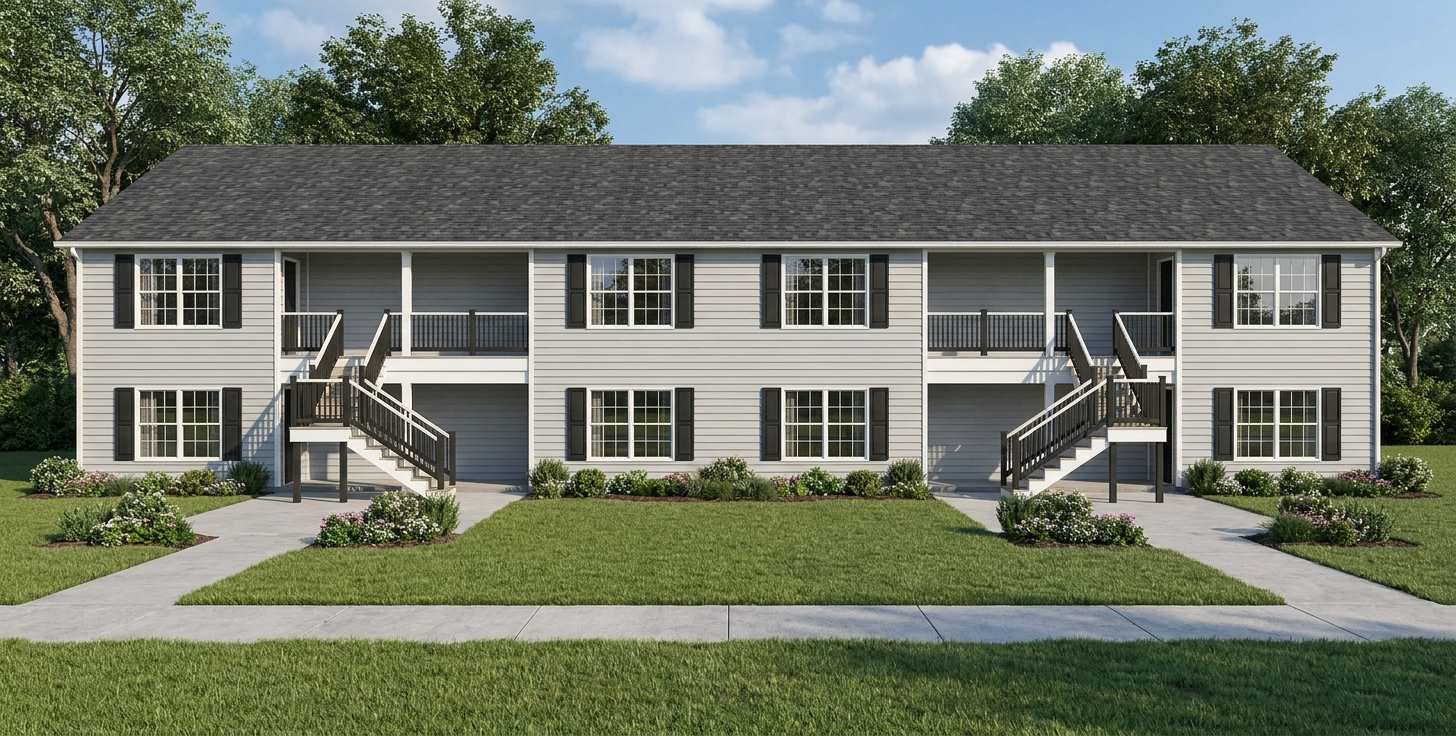 J748-8. Apartment with 8 units.